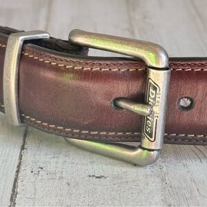 Men’s Dickies Brown Leather Belt size 44